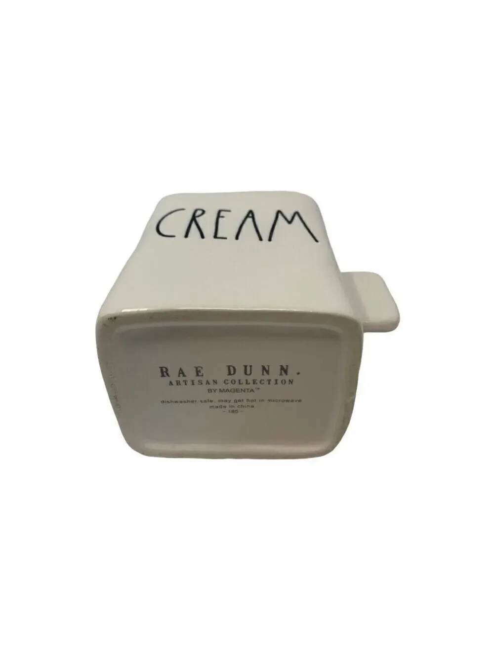 Rae Dunn CREAM White Ceramic Stoneware Coffee LL Large Letters Farmhouse Coffee